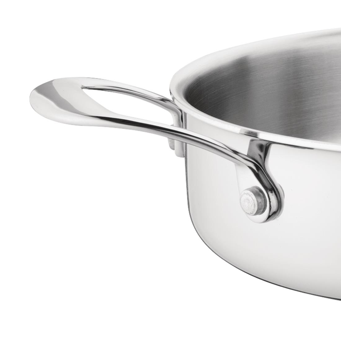 Vogue Triwall inductie sauteuse 24cm - Afbeelding 3