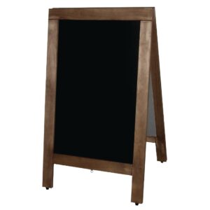 Olympia houten stoepbord 85x50cm