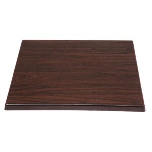 Bolero vierkant tafelblad donkerbruin 60cm
