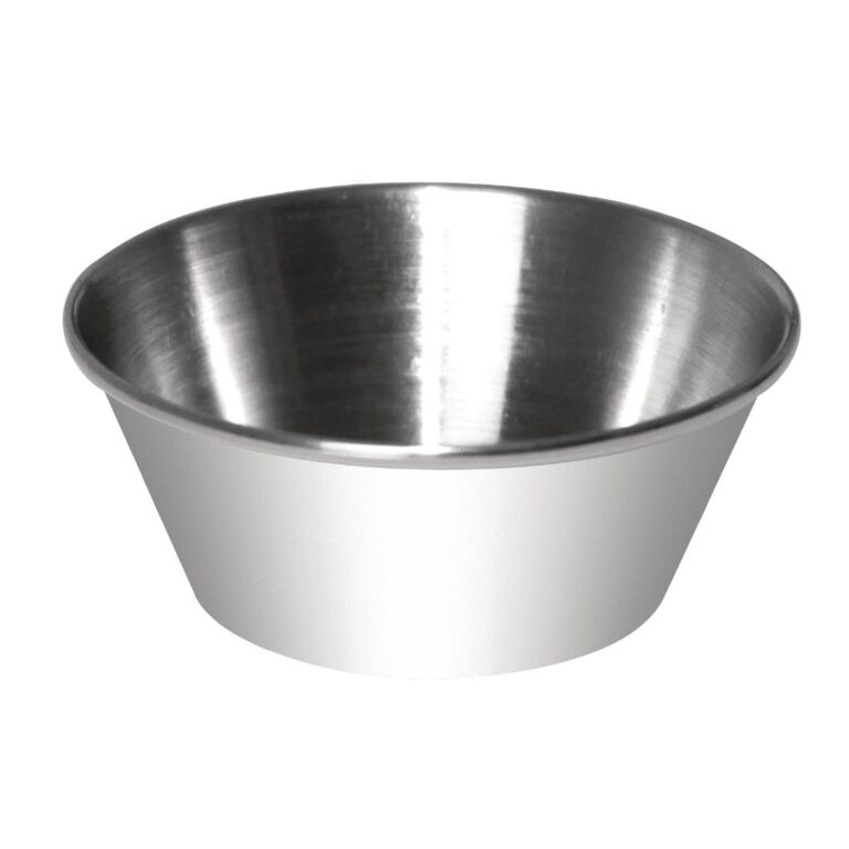 Olympia RVS sausschaaltjes 4,5cl (12 stuks)
