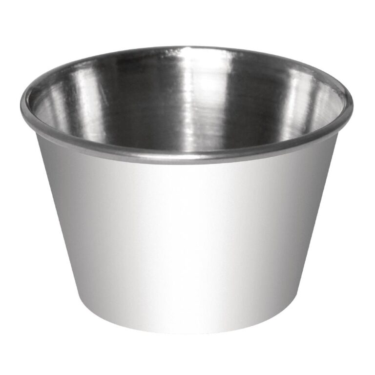 Olympia RVS sausschaaltjes 7cl (12 stuks)