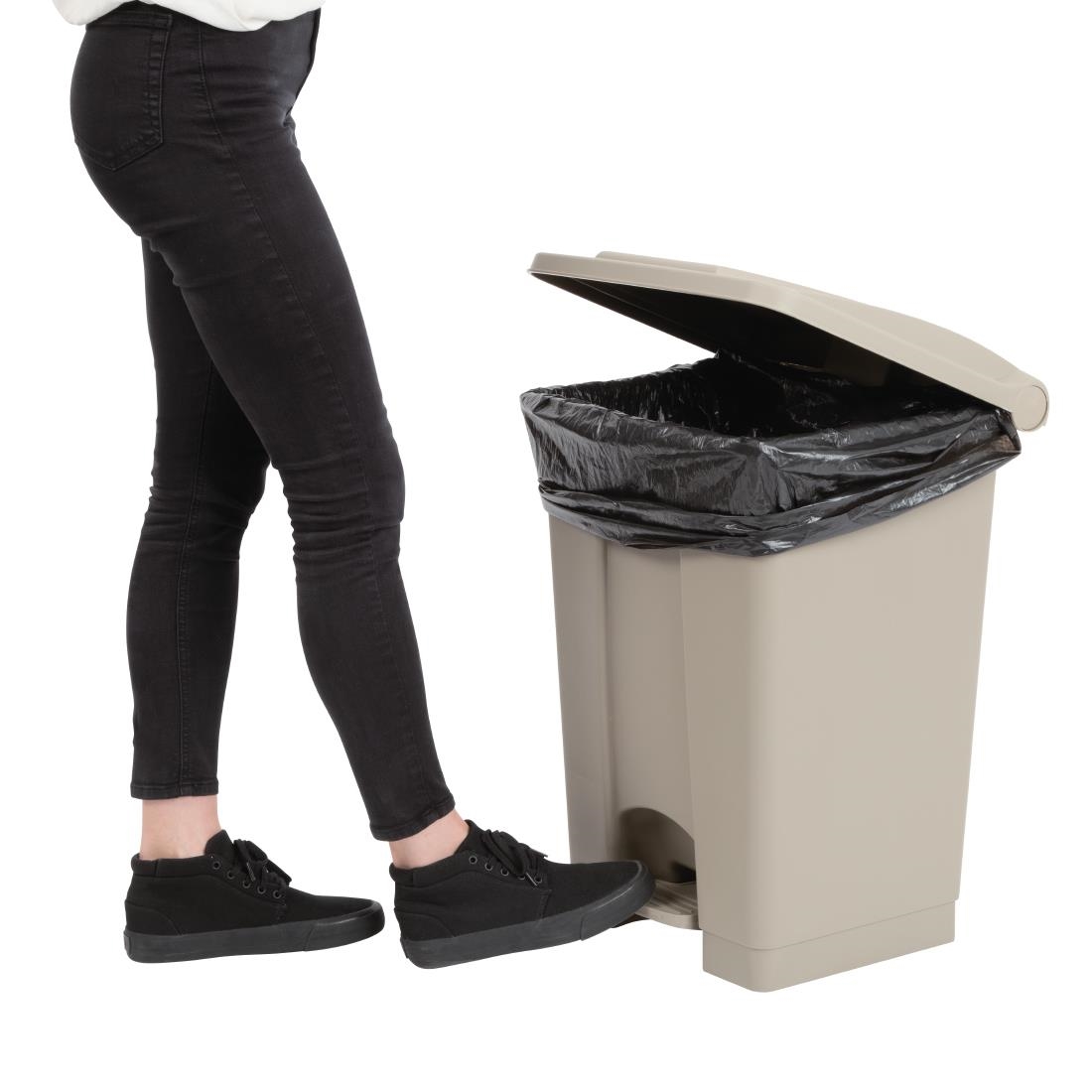 Jantex beige pedaalemmer 45L - Afbeelding 5