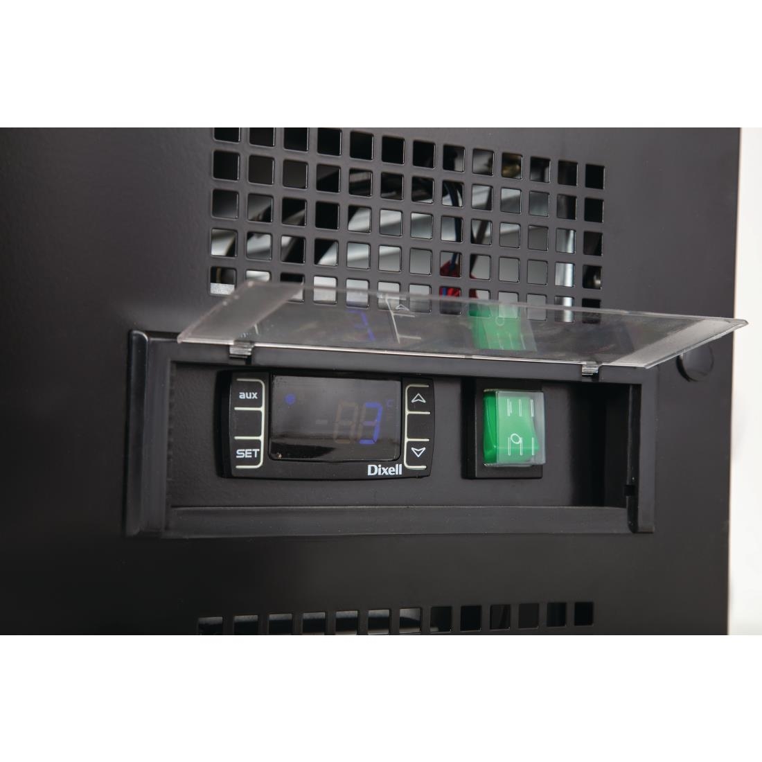 Polar G-serie staande barkoeling/display koeling 307L zwart - Afbeelding 6