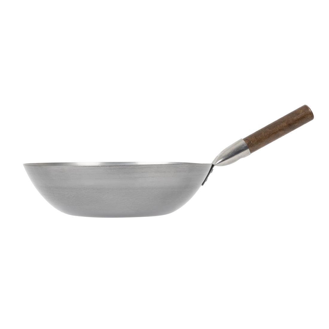 London Wok wok met platte bodem 33cm - Afbeelding 3
