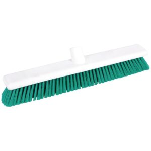 Jantex Hygiene zachte bezem 45cm groen