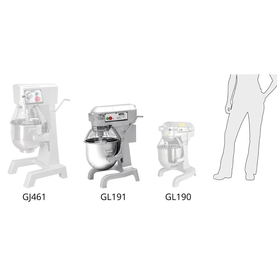 Buffalo planetaire mixer 20L - Afbeelding 3