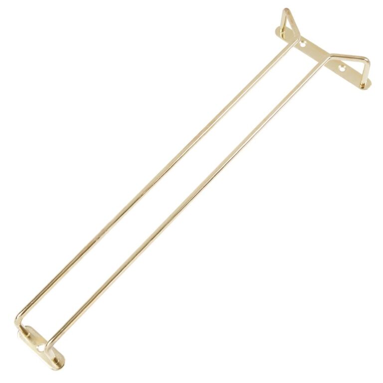 Glasrek messing 41cm