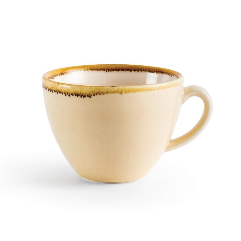 Olympia Kiln cappuccinokopjes zandsteen 23cl (6 stuks)