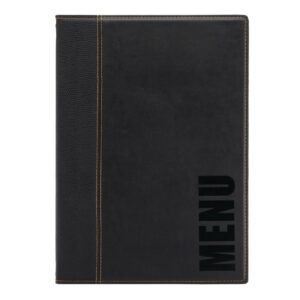 Securit Trendy menumap A4 zwart
