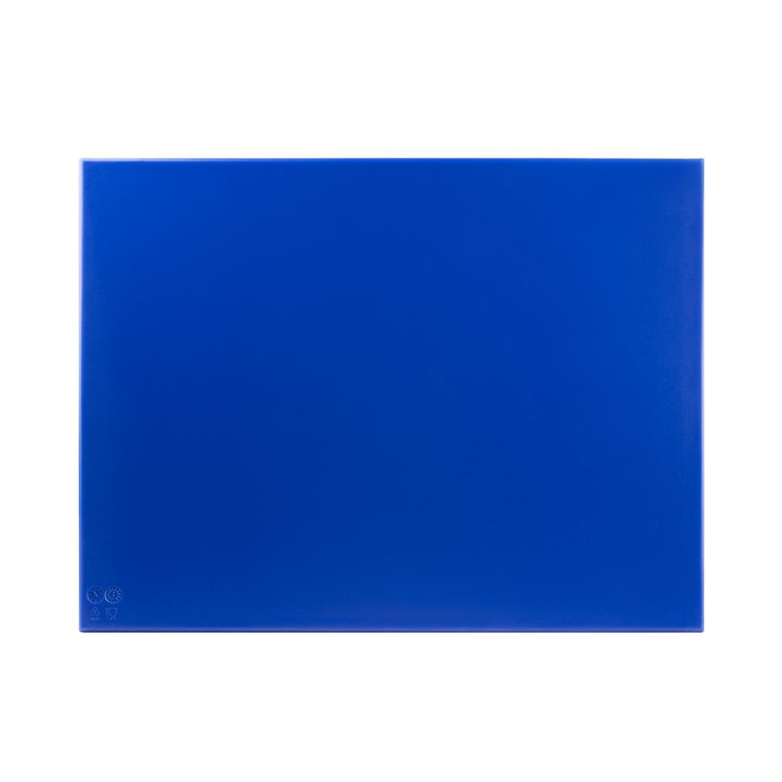 Hygiplas HDPE snijplank blauw 600x450x12mm - Afbeelding 3