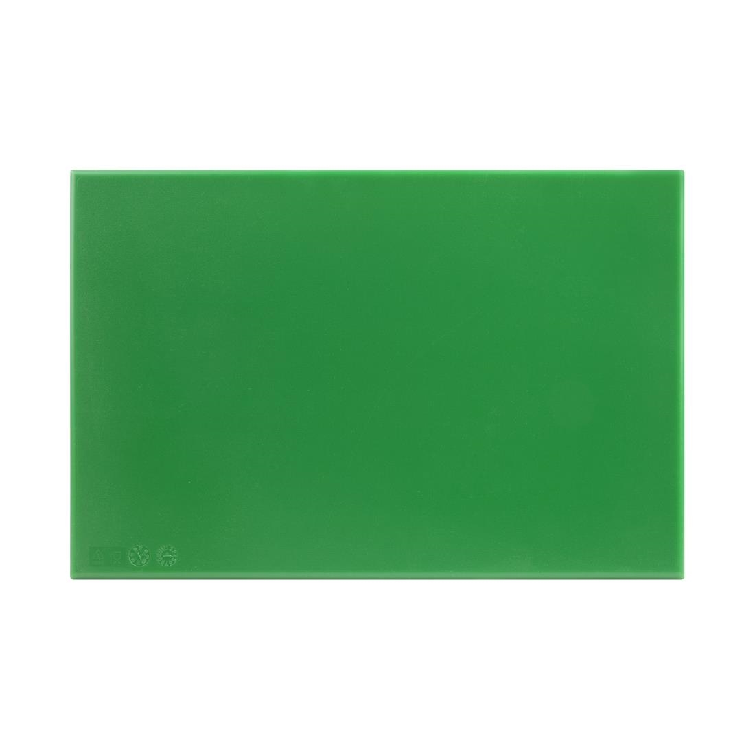 Hygiplas HDPE snijplank groen 450x300x12mm - Afbeelding 3