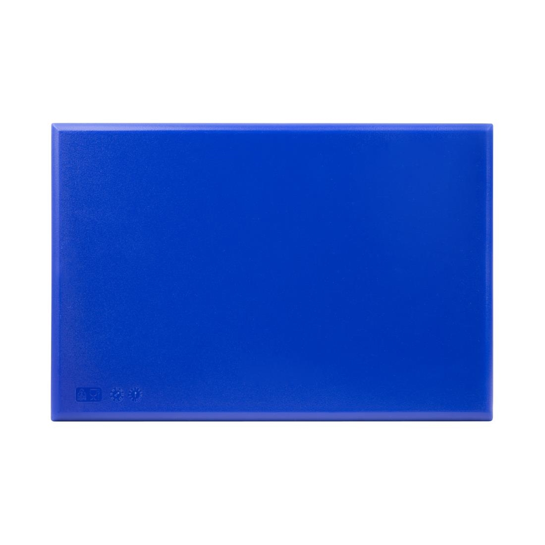 Hygiplas HDPE snijplank blauw 450x300x25mm - Afbeelding 3