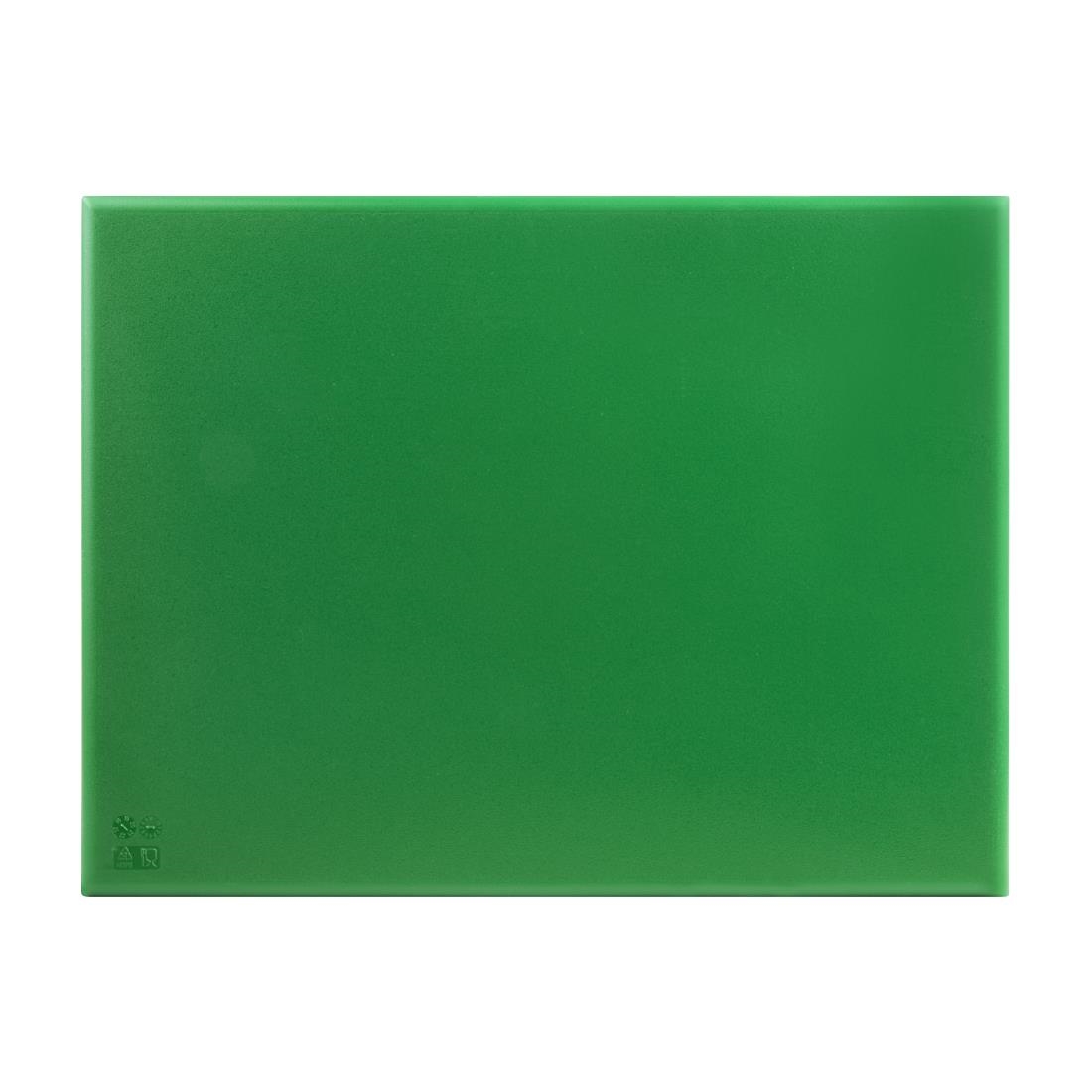 Hygiplas HDPE snijplank groen 600x450x25mm - Afbeelding 3