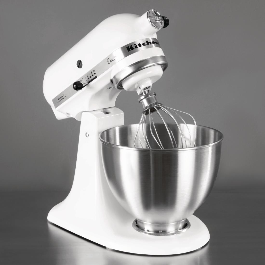 KitchenAid K45 professionele mixer wit 4,28L 5K45SSEWH - Afbeelding 5
