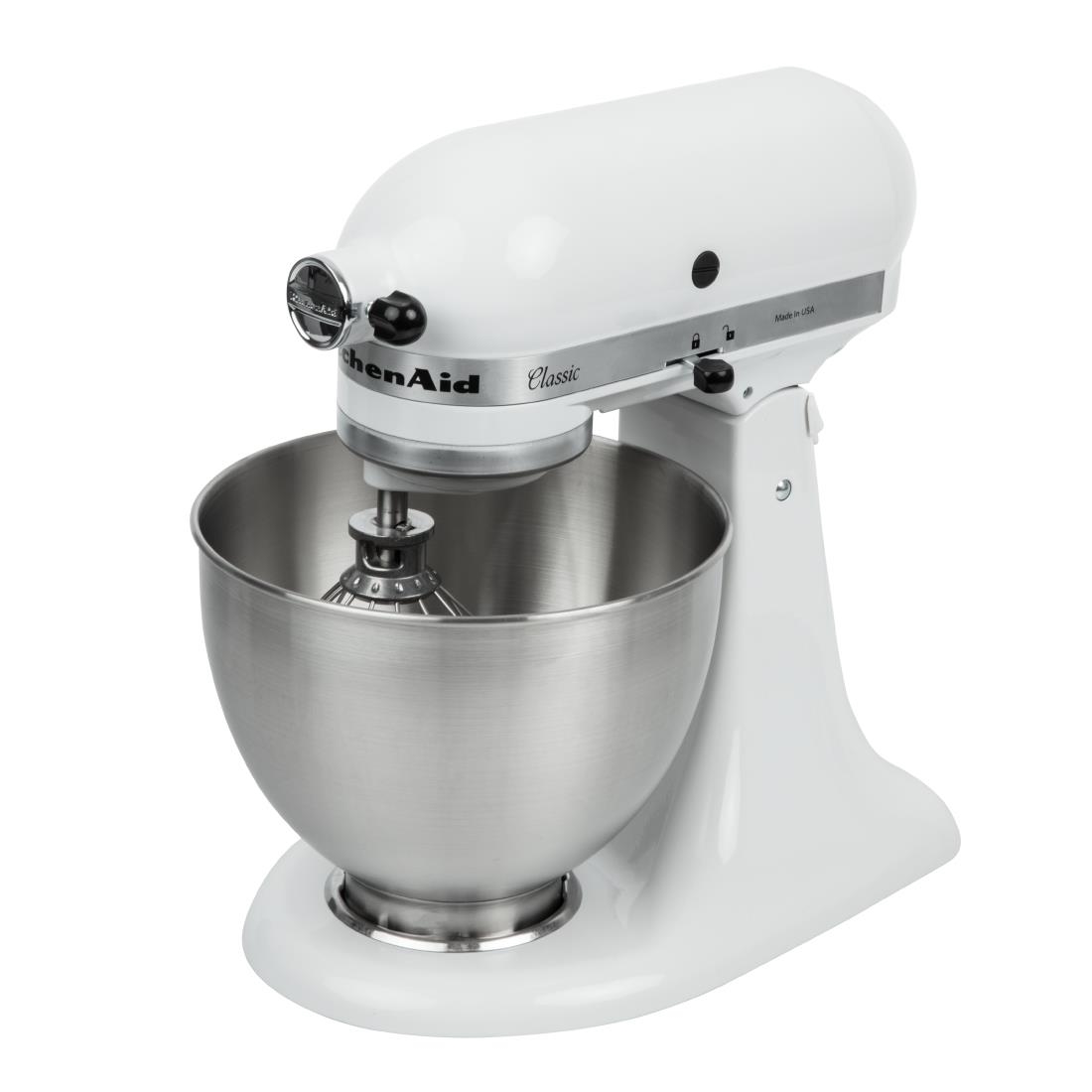KitchenAid K45 professionele mixer wit 4,28L 5K45SSEWH - Afbeelding 3