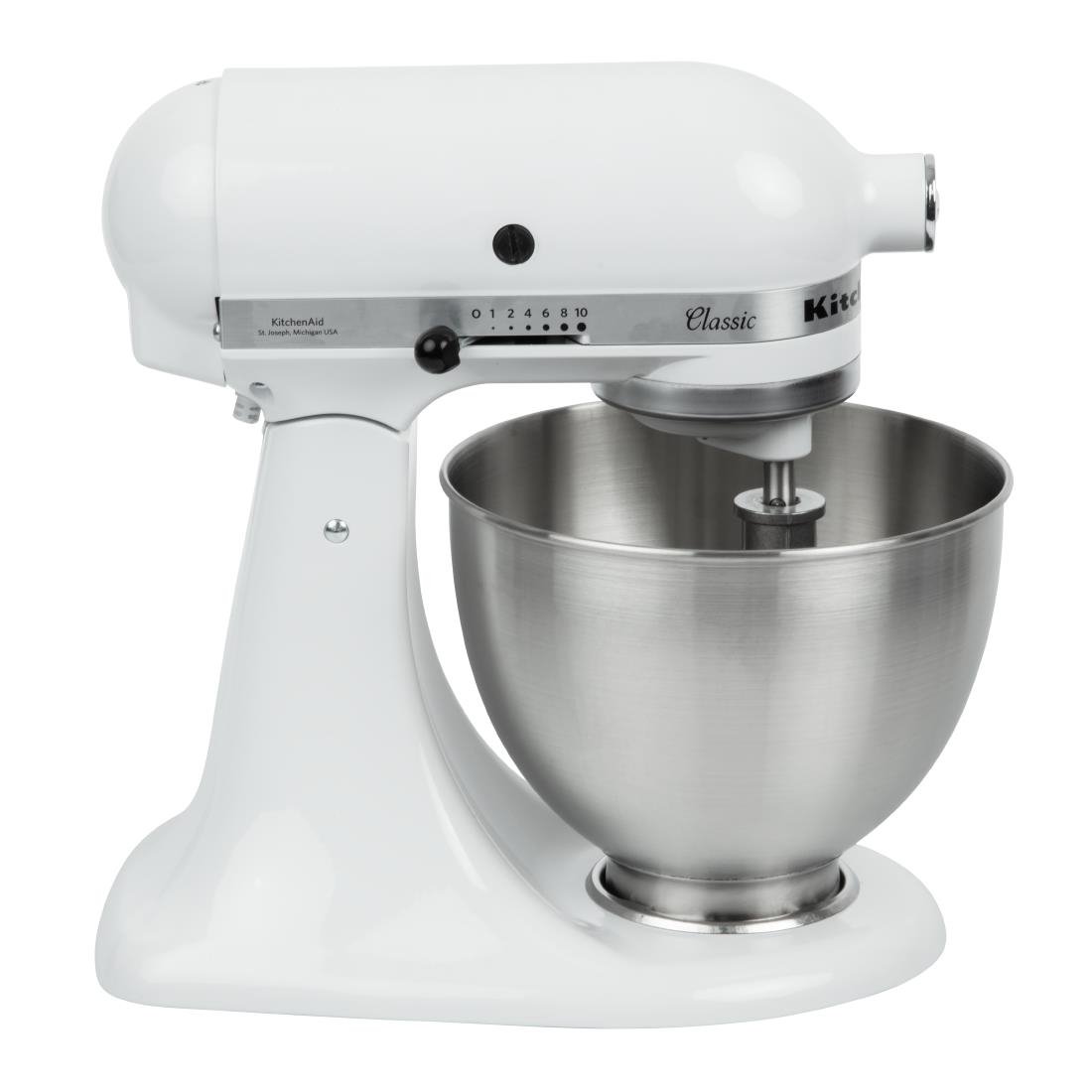 KitchenAid K45 professionele mixer wit 4,28L 5K45SSEWH