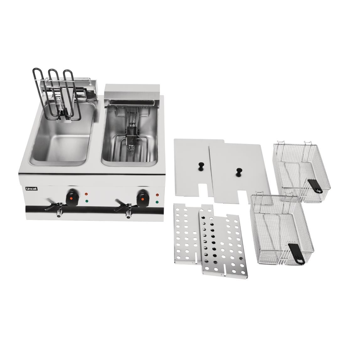 Lincat Silverlink 600 dubbele friteuse DF66 - Afbeelding 7