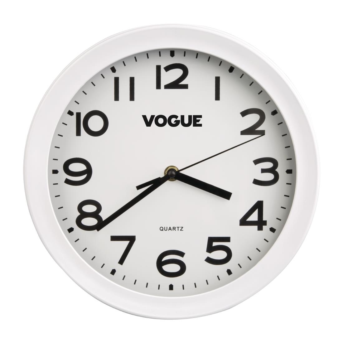Vogue keukenklok 24cm wit - Afbeelding 7
