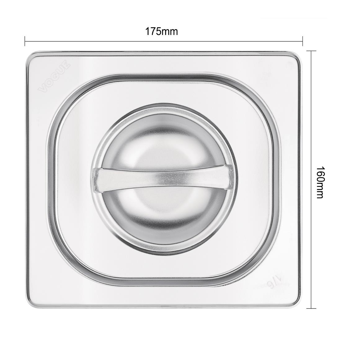 Vogue RVS deksel GN 1/6 - Afbeelding 4