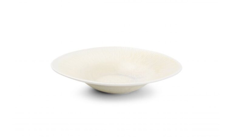 Diep bord 28/17xH7cm sand Arco