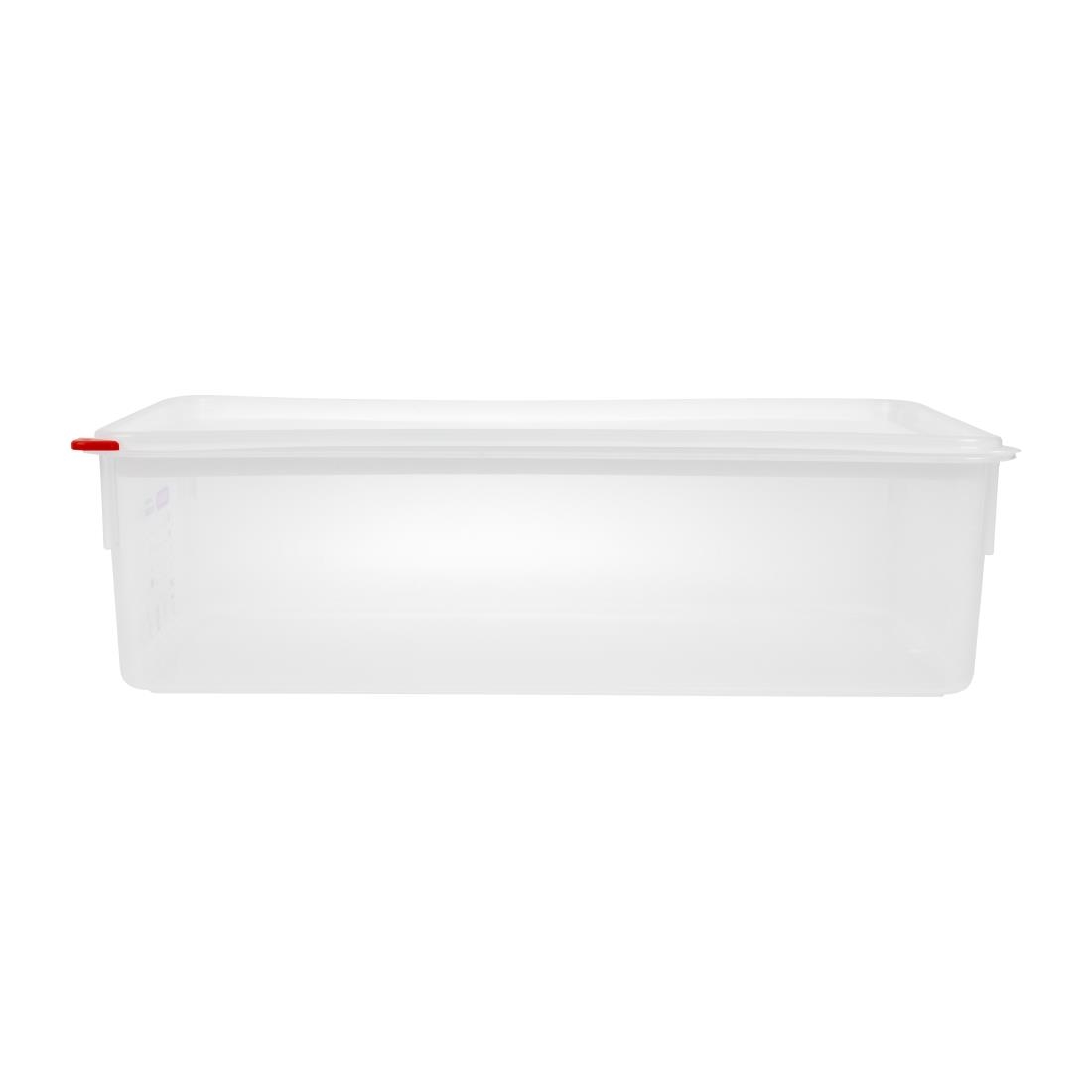 Araven GN 1/1 voedselbak met deksel 21L (4 stuks) - Afbeelding 5
