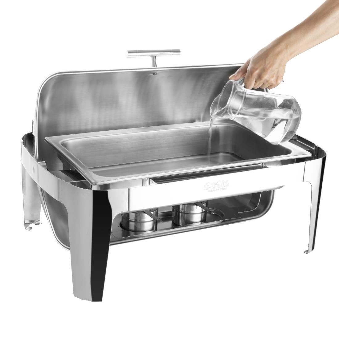 Olympia Madrid rolltop chafing dish - Afbeelding 4