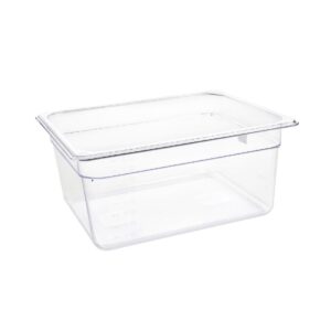 Vogue polycarbonaat bak transparant GN 1/2 150mm