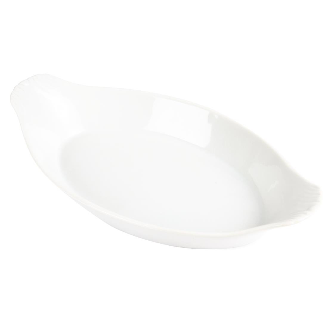 Olympia Whiteware ovale gratineerschalen 29x16,6cm (6 stuks) - Afbeelding 4