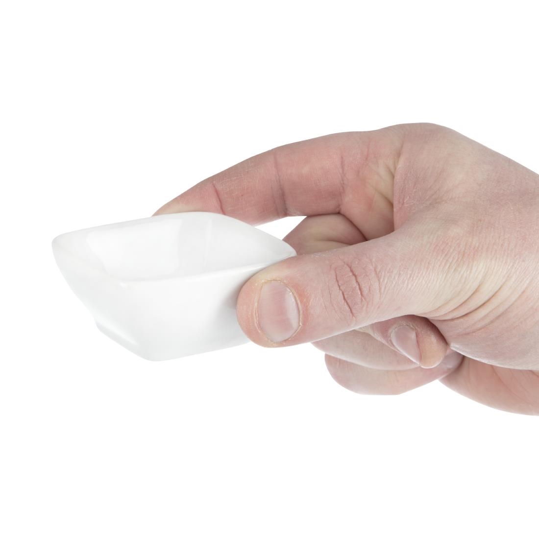 Olympia Whiteware amuseschaaltjes 6x6cm (12 stuks) - Afbeelding 4