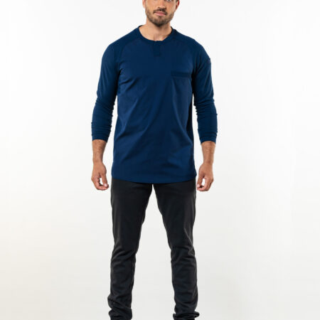 T-shirt Valente UFX Navy LS Koksbuis