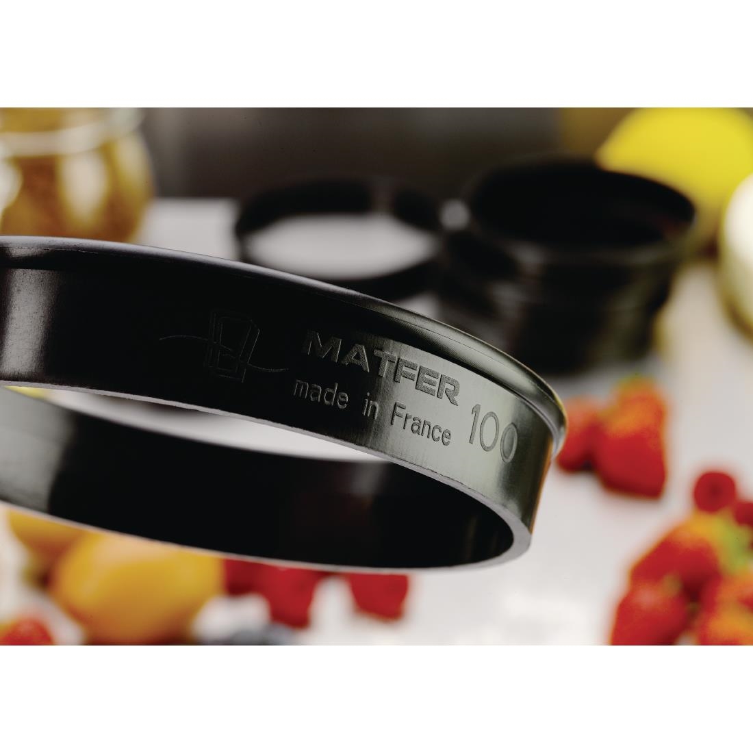 Matfer Bourgeat Exoglass taartringen 10(Ø)cm (6 stuks) - Afbeelding 4