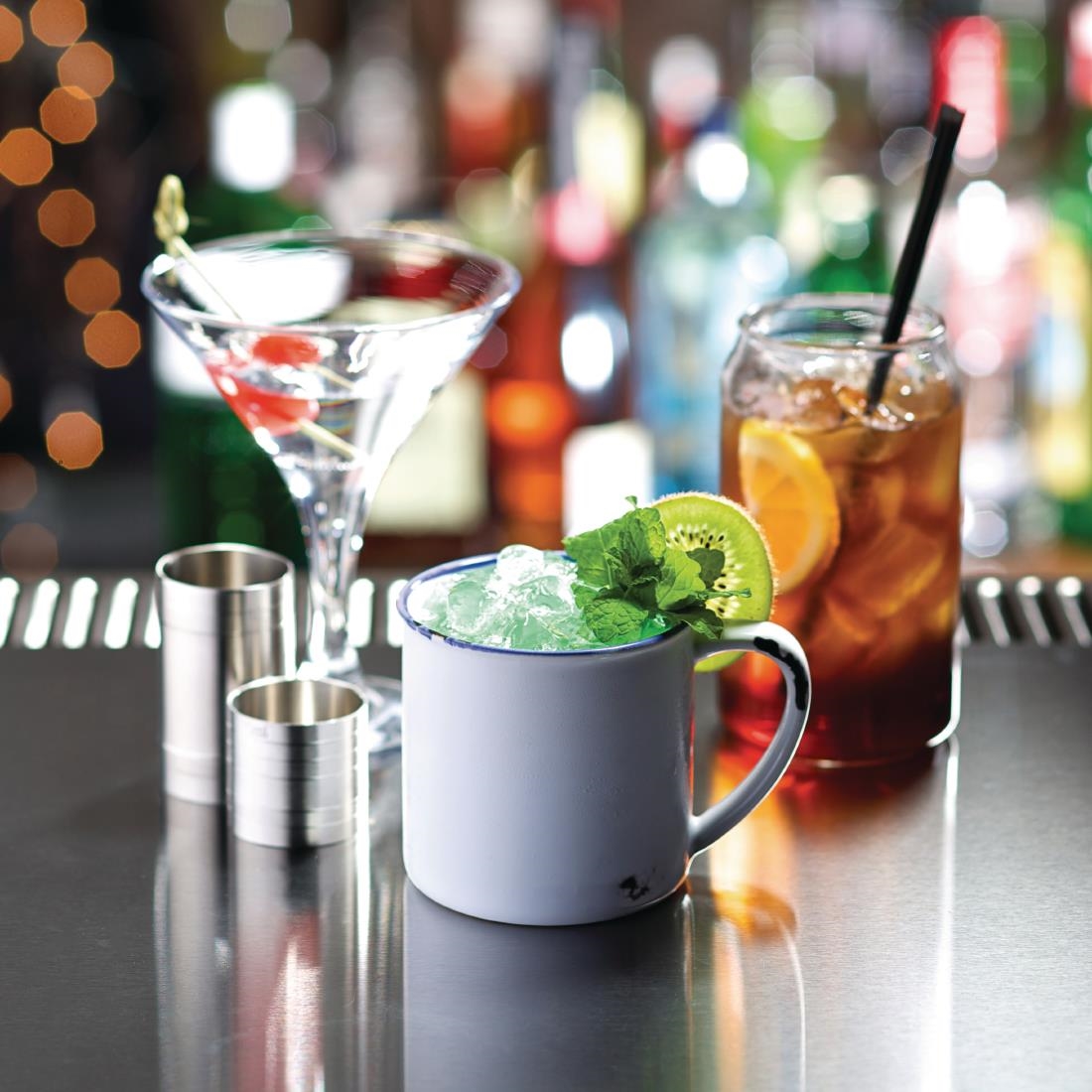 Olympia Emaille mok 35cl (6 stuks) - Afbeelding 3