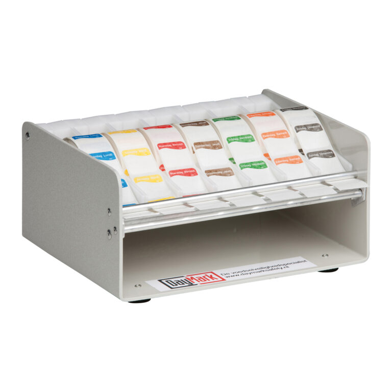 Muurdispenser plastic voor 19/25 mm stickers