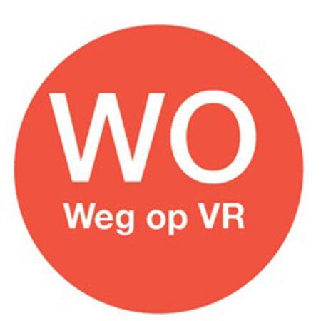 Afwasb. sticker 'wo weg op vr' 19 mm 500/rol