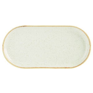 Smal ovaal bord Oatmeal 30 cm