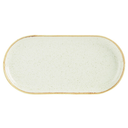 Smal ovaal bord Oatmeal 30 cm