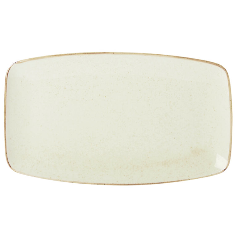 Rechthoekig bord Oatmeal 31 x 18 cm