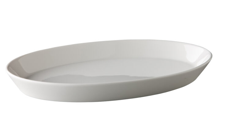Ovaal bord met opstaande rand 19,1 cm