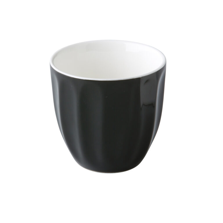Coffeepoint stapelbare koffiekop zwart 180 ml