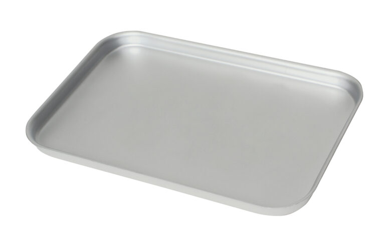 Aluminium dienblad 31,5 x 21,5 x 2 cm