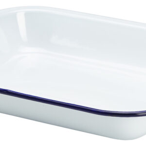 Emaille ovenschaal 28 x 23 x 4,5 cm