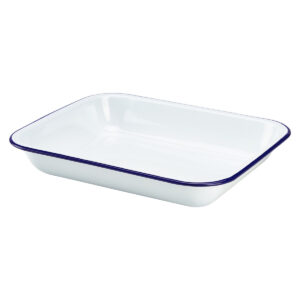 Emaille ovenschaal 31 x 25 x 5 cm