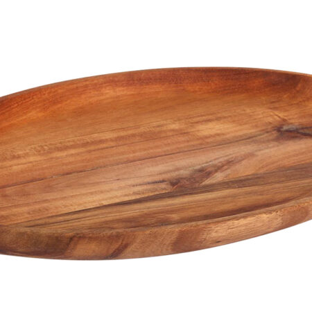 Acacia serveerplank ovaal 29,8 x 19,7 cm