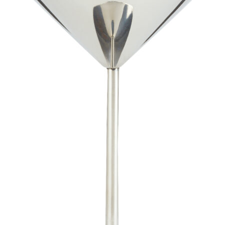 RVS martini glas hoge voet 240 ml