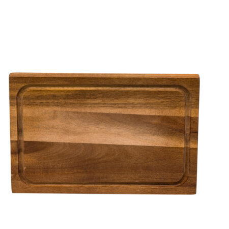 Rechthoekige plank met gleuf 35 x 20 x 2 cm