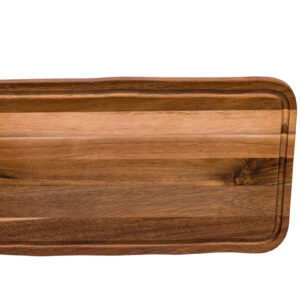 Rechthoekige plank met gleuf 40 x 22 x 2 cm