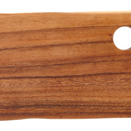 Rechthoekige plank met gat 25 x 14 x 2 cm