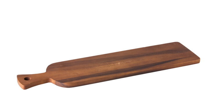 Acacia broodplateau met handvat 60 x 15 x 1,5 cm