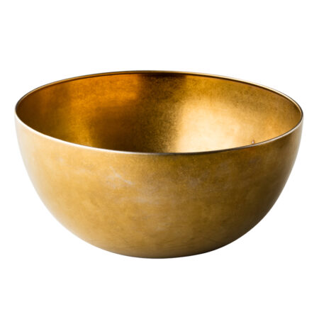 Vintage goud kom Ø25 cm