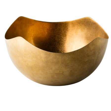 Vintage goud kom Ø26cm 4,8L